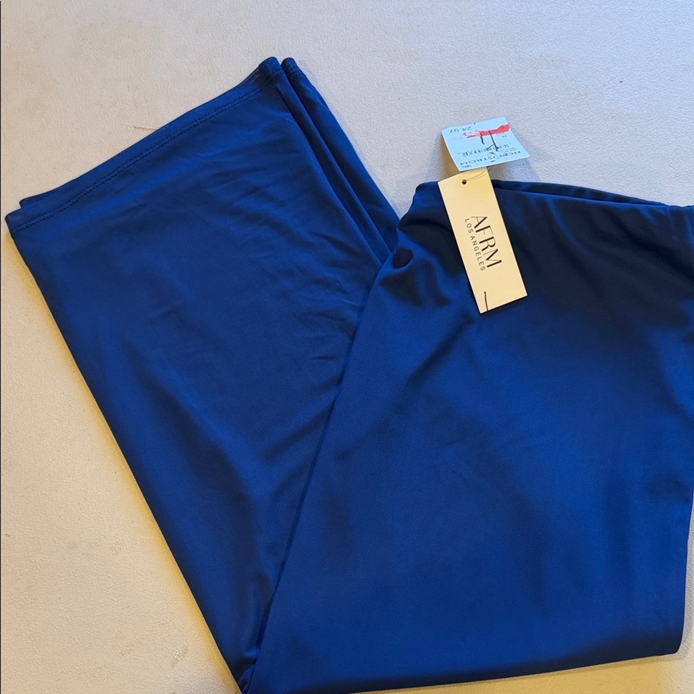 AFRM Midi Skirt in Royal Blue
